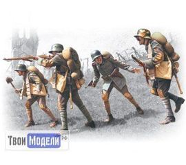 Склеиваемые модели  ICM 35291 Немецкая штурмовая группа 1917-18 tm01234 купить в твоимодели.рф