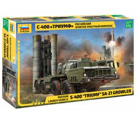 Склеиваемые модели  Zvezda 5068 Звезда Российский зенитно-ракетный комплекс С-400 «Триумф» 1/72 tm-19-9454 купить в твоимодели.рф