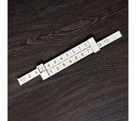 Изделия из дерева (фанеры) Арифметическая линейка "Состав числа до 10" для школы первоклашкам, садикам, большой размер 30 см atm-14102022921 купить в твоимодели.рф