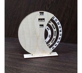 Изделия из дерева (фанеры) Вечный календарь заготовка для творчества подарок, сувенир, на праздник своими руками tm-19-8936-zag-1 купить в твоимодели.рф