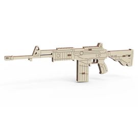 Изделия из дерева (фанеры) Автомат Galil ACE 53 Израиль Конструктор из дерева 24 см 5 деталей (ОПК-мини) tm-19-8929 купить в твоимодели.рф