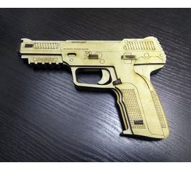 Изделия из дерева (фанеры) Резинкострел пистолет FN Five-seveN Набор для сборки из фанеры (3DLV-10044) tm10044 купить в твоимодели.рф
