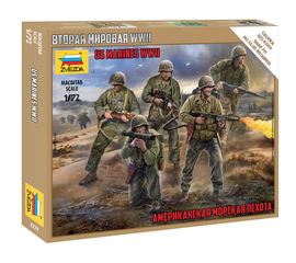 Сборка без клея zvezda 6279 Звезда Американская морская пехота 1/72 Сборка без клея tm-19-9632 купить в твоимодели.рф