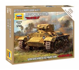 Сборка без клея zvezda 6280 Звезда Британский пехотный танк «Валентайн» II 1/72 Сборка без клея tm-19-9633 купить в твоимодели.рф