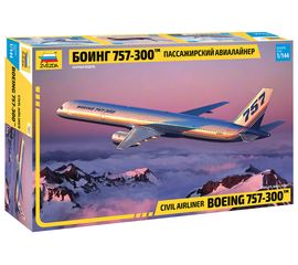 Склеиваемые модели  zvezda 7041 Звезда  Боинг 757-300™ Пассажирский авиалайнер 1/144 tm-19-9638 купить в твоимодели.рф