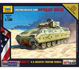 Склеиваемые модели  zvezda 7406 Звезда БМП "Брэдли" М2А2 tm01869 купить в твоимодели.рф