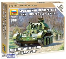 Склеиваемые модели  zvezda 6227 Звезда А13 Mk.II Британский крейсерский танк tm01867 купить в твоимодели.рф