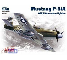 Склеиваемые модели  ICM 48161 P-51A Mustang P-51A истребитель tm01914 купить в твоимодели.рф