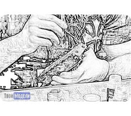 Коллекционные машинки Сборка масштабных моделей и окраска на заказ tm02445 купить в твоимодели.рф