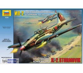 Склеиваемые модели  Zvezda 7279 Звезда Ил-2 Самолет штурмовик 1942 г. tm02090 купить в твоимодели.рф