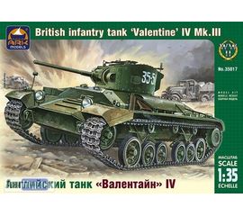 Склеиваемые модели  ARKModels 35017 Валентайн IV Английский танк tm03422 купить в твоимодели.рф