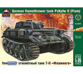 Склеиваемые модели  ARKModels 35029 PzKpfw II (F) ТII Фламинго Немецкий огнемётный танк tm03415 купить в твоимодели.рф