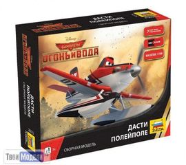 Сборка без клея zvezda 2075 Звезда Самолеты "Planes-2". Дасти с поплавками tm04093 купить в твоимодели.рф
