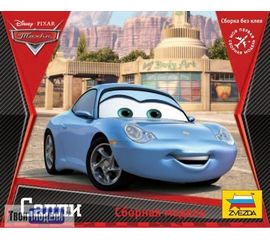 Сборка без клея zvezda 2015 Звезда Тачки Салли Дисней tm04096 купить в твоимодели.рф