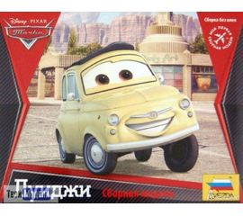 Сборка без клея zvezda 2016 Звезда Тачки Луиджи Дисней tm04097 купить в твоимодели.рф