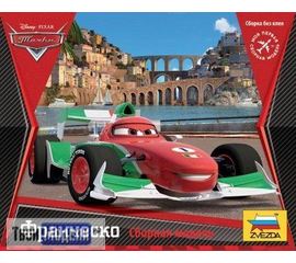 Сборка без клея zvezda 2017 Звезда Тачки 2 Франческо Дисней tm04114 купить в твоимодели.рф