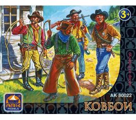 Коллекционные фигурки  ARKModels 80022 Ковбои. Набор из 8-ми фигур. tm05158 купить в твоимодели.рф