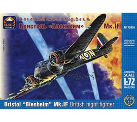 Склеиваемые модели  ARKModels 72035 Bristol Blenheim Мк.1 Ночной истребитель tm05099 купить в твоимодели.рф