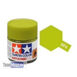 Необходимое для моделей Tamiya 81704 XF-4 Желто-зеленая (Yellow Green) #Краска-acrylic tm00479 купить в твоимодели.рф