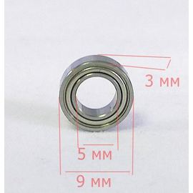 RC Гараж  Подшипник 5x9 мм для RC M10DT Carisma CIS 15093-3 tm06390 купить в твоимодели.рф