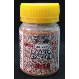 Строительство диорам Пластмастер 22-218 №18 камень "мрамор красный" 1-5 мм 60 мл натуральный цвет tm08121 купить в твоимодели.рф