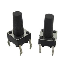 Радиодетали Кнопка тактовая прямая 6х6х11мм 4pin tm09991 купить в твоимодели.рф