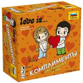 Игровые системы zvezda 8958 Звезда Настольная игра Love is Комплименты tm07929 купить в твоимодели.рф