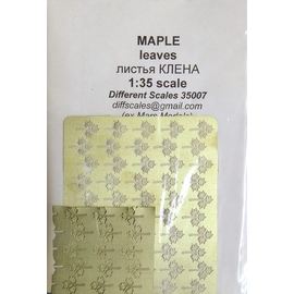 Необходимое для моделей Mars Models 35007 Фототравление Листья клёна 1/35 tm08087 купить в твоимодели.рф