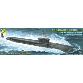 Склеиваемые модели  Моделист 135072 "Александр Невский" Атомная подводная лодка баллистических ракет 1/350 tm08253 купить в твоимодели.рф