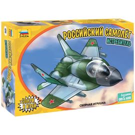 Сборка без клея zvezda 5210 Звезда Модель Истребитель России "Собери и играй" tm08737 купить в твоимодели.рф