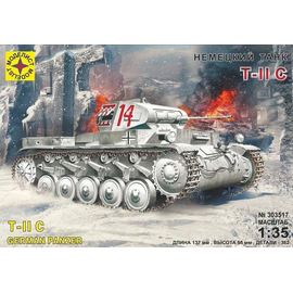 Склеиваемые модели  Моделист 303517 T-II C немецкий лёгкий танк 1/35 tm08271 купить в твоимодели.рф