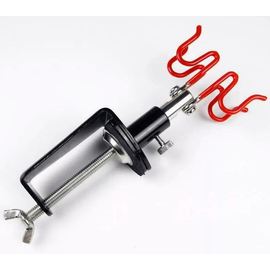 Необходимое для моделей JAS 1302 Подставка, держатель для двух аэрографов, крепление к столу tm08831 купить в твоимодели.рф