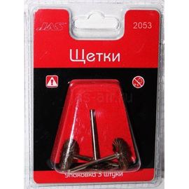 Оборудование для творчества JAS 2053 Щетка щетина, 21 мм, 3 шт tm09703 купить в твоимодели.рф