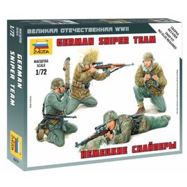 Сборка без клея zvezda 6217 Звезда Немецкий снайперы ВОВ 1/72 tm09470 купить в твоимодели.рф