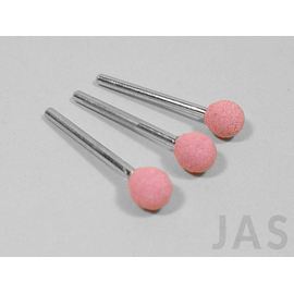 Оборудование для творчества JAS 2324 Насадка шлифовальная, оксид алюминия, шар, 10 мм, 3 шт tm09704 купить в твоимодели.рф