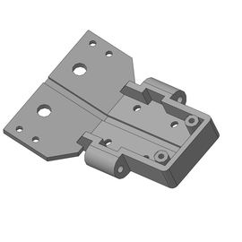 RC Гараж  Wltoys L959-16 Плата крепления передних рычагов 1:12 3D STL tm09218 купить в твоимодели.рф