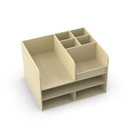 Изделия из дерева (фанеры) Органайзер универсальный №1 для офиса, дома и школьника 3DLV-10099 tm10099 купить в твоимодели.рф