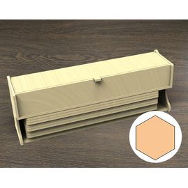 Изделия из дерева (фанеры) Набор из 50 детских пазлов "Геометрические фигуры" для творчества из дерева 3DLV-10203 tm10203 купить в твоимодели.рф