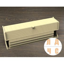 Изделия из дерева (фанеры) Набор из 50 детских пазлов "Русский алфавит" для творчества из дерева 3DLV-10204 tm10204 купить в твоимодели.рф