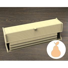 Изделия из дерева (фанеры) Набор из 50 детских пазлов "Фрукты" для творчества из дерева 3DLV-10207 tm10207 купить в твоимодели.рф