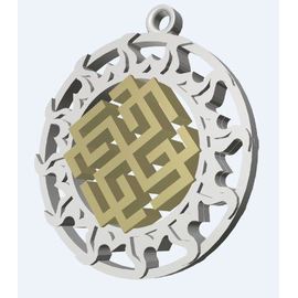 Современная 3D печать Славянский оберег Сварожич 3D печать (Наша разработка ©). tm08185 купить в твоимодели.рф