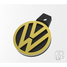 Современная 3D печать Брелок на ключи Volkswagen "Авто логотипы" (Наша разработка ©) tm09432 купить в твоимодели.рф