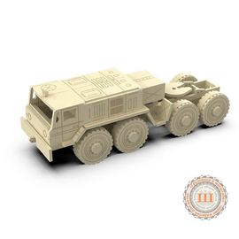 Изделия из дерева (фанеры) МАЗ 537 седельный тягач "Грузовики в масштабе" 3DLV-10224 Набор для сборки из  дерева tm10224 купить в твоимодели.рф