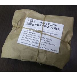 Изделия из дерева (фанеры) Пакет для розжига углей и костра с натуральной древесиной tm-19-8501 купить в твоимодели.рф