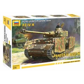Склеиваемые модели  zvezda 5017 Звезда "Т-IV H" Немецкий средний танк 1/72 tm09468 купить в твоимодели.рф