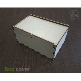 Изделия из дерева (фанеры) Коробочка с крышкой универсальная для хранения 155х97х71мм tm-19-8527 купить в твоимодели.рф