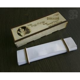 Изделия из дерева (фанеры) Шкатулка для Письма Деду Морозу (Написать желание на Новый год) tm-19-8575 купить в твоимодели.рф