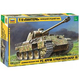 Склеиваемые модели  zvezda 3678 Звезда Танк Panher (ausf D) 1/35 tm03292 купить в твоимодели.рф
