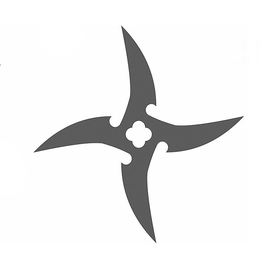 Изделия из дерева (фанеры) Сюрикен ниндзя №10 копия из дерева в масштабе 1:1 tm10025-10 купить в твоимодели.рф