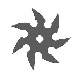 Изделия из дерева (фанеры) Сюрикен ниндзя №6 копия из дерева в масштабе 1:1 tm10025-6 купить в твоимодели.рф